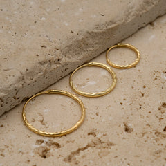 Creole "Luma" mit Diamantschliff